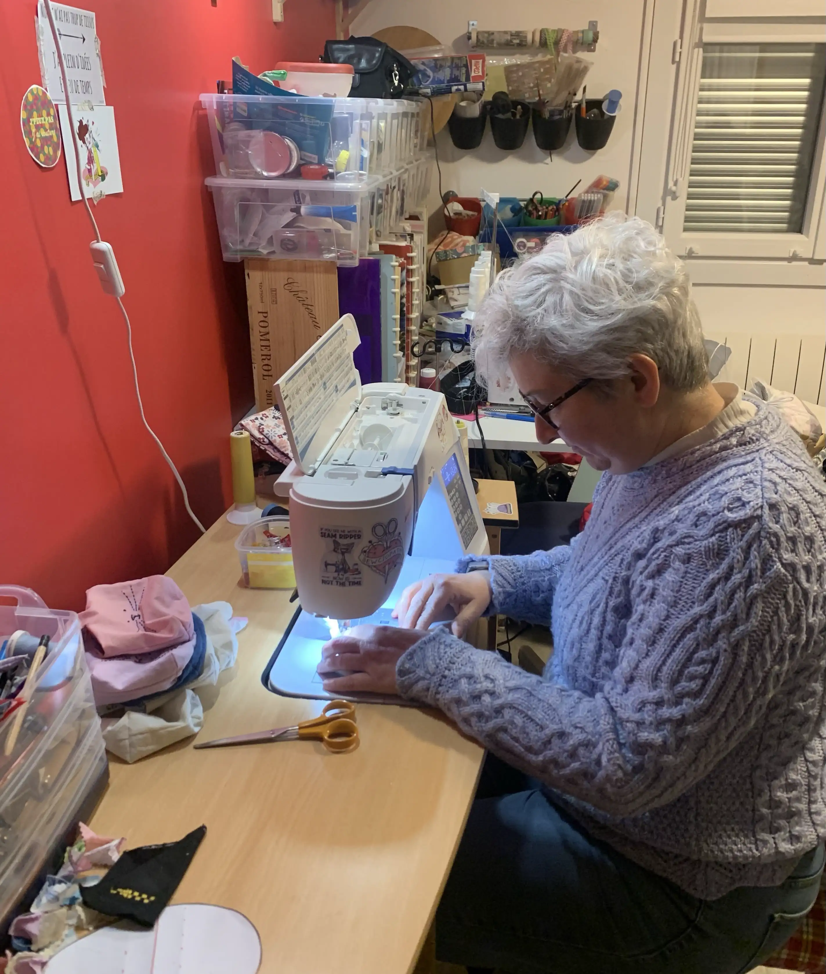 Dans l'atelier Fil à Malices