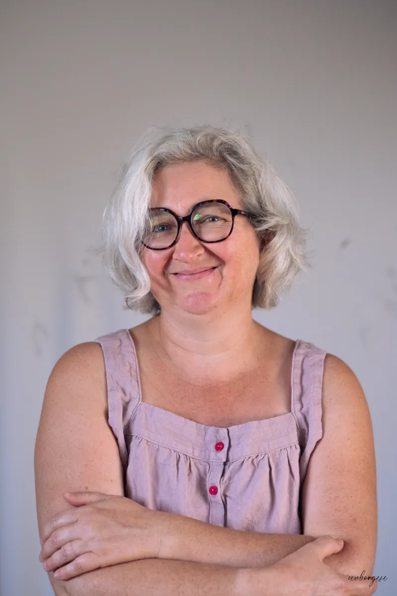Portrait de Séverine, créatrice de Fil à Malices