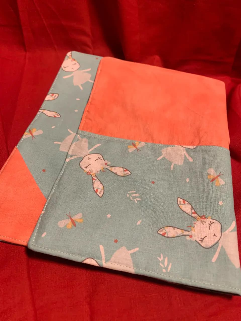 Photo de la création : Pochette carnet de santé